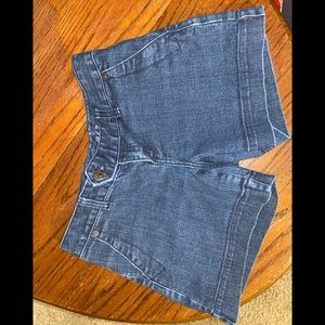 The Limited Denim trouser style shorts